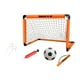 thumbnail image 4 of Portería de fútbol para niños, puerta de fútbol, ​​práctica de balón de fútbol, ​​bomba de aire, red de fútbol, ​​portería de fútbol plegable para Naranja 60x45cm, 4 of 8