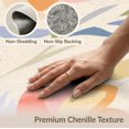 thumbnail image 6 of ODIKA 8'x10' Soft Pastel Florals Blooms in Butter Hues Washable Area Rug Elegant Floral Design with Artistic Flair Durable, Non-Slip for Living Room, Under Sectional, Family, 6 of 7