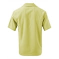 thumbnail image 2 of 7Encounter Men's Camp Dress Shirt Yellow Size XL, 2 of 4
