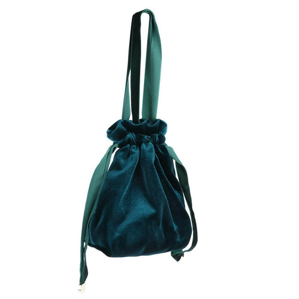 LYUMO Makeup Bag, Household Portable Velvet Makeup Cosmetic Bag