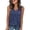 A-Dark Blue1464, variant on Womens Tank Tops V Neck Plain Solid Loose Fit Summer Sleeveless Camisole Sleeveless Tee Everyday Layering Tops