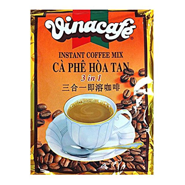 Vinacafe, Instant Herbal Coffee Mix 3 in 1 (Ca Phe Hoa Tan), 14.1 oz