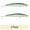 Green Mackerel, variant on Daiwa Salt Pro Minnow Swim Bait DSPM15F34 Black Purple