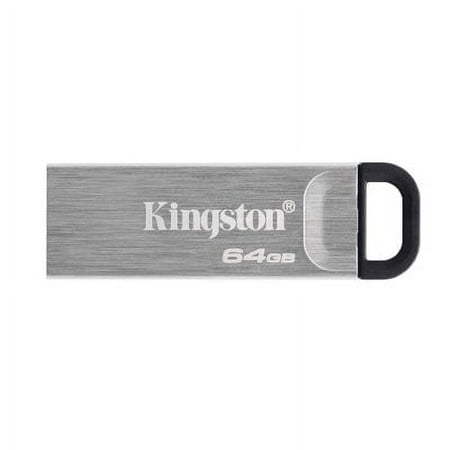 UPC: 0740617309102 | Kingston DataTraveler Kyson 64GB USB-A 3.2 Gen 1 Metal USB Flash Drive DTKN/64GB