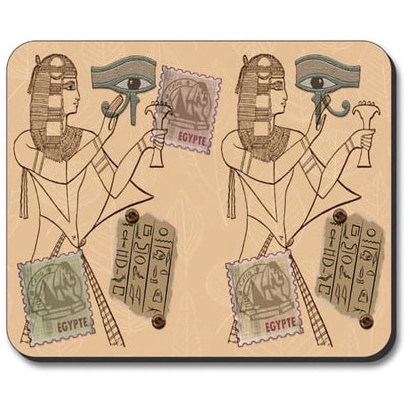 Art Plates Mouse Pad - Egypt