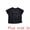 Black, variant on Women's Plus Keyhole Metallic Round Neck Blouse 2X Silver