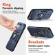 thumbnail image 4 of For Xiaomi 14T Case Slide Camshield Kickstand PC+TPU Phone Cover - Grey, 4 of 5