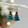 thumbnail image 3 of Yoyauz Christmas Earrings For Ladies Christmas Trees Lightweight Earrings Cute Christmas Parties Jewelry Gifts, 3 of 5