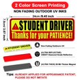 thumbnail image 2 of Panel magnético Student Driver, 24 x 9 cm, rojo y amarillo, 3 unidades, 2 of 8