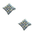 thumbnail image 4 of Decodeary Soft And Comfortable Chair Cushion Pad For Any Chair Cloth Square Chair Cushion Seat Cushion Pad Chair Pad Breathable Geometric Elegance 2Set, 4 of 6
