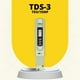 thumbnail image 2 of Medidor de TDS HM Digital TDS-3 portátil 0-9990 ppm con funda, 2 of 7