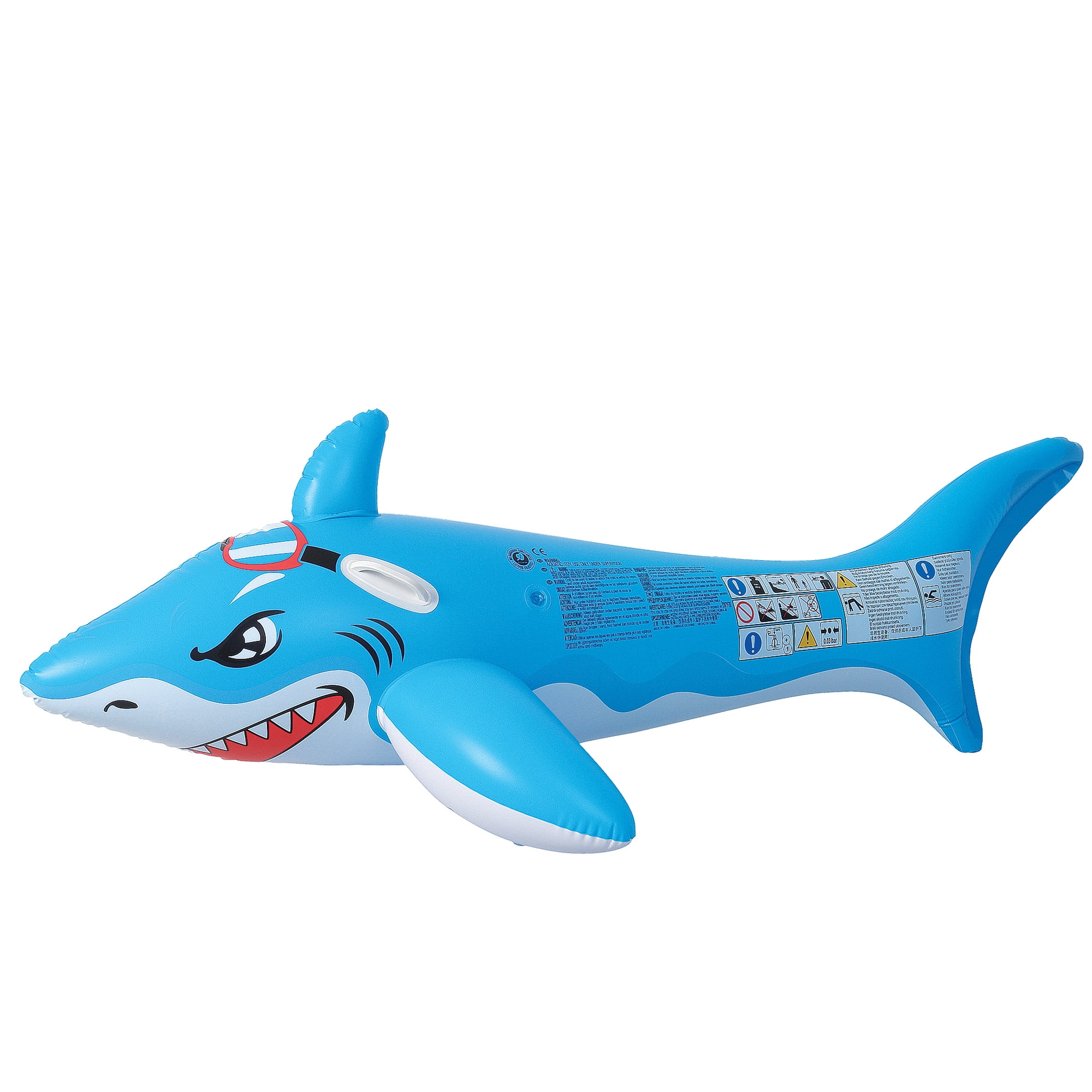 pool toy shark