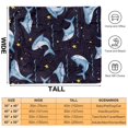thumbnail image 3 of Kainsy Shark Flannel Fleece Throw Blanket - Lightweight & Warm Blanket for Couch, Sofa, Teenager Birthday Gifts, Travel Beach - Soft & Cozy Plush Blanket -(50"x60"), 3 of 8
