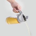 thumbnail image 1 of Botella dispensadora de aceite de oliva - Cuerpo de botella de vidrio - A prueba de fugas a prueba de polvo - Olla de aceite de apertura/cierre automático - Para cocinar, hornear(300ML), 1 of 3