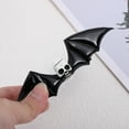thumbnail image 4 of Unique Bargains 1 Pc Hair Clip Halloween Funny Bat Wing Skull Hair Clips for Women Black, 4 of 5