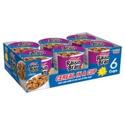 Kellogg's Raisin Bran Crunch Original Cold Breakfast Cereal, 16.8 oz Cup, 6 Count