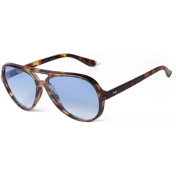 Retro Sunglasses Men Women Vintage Rivet Tortoiseshell Sun Glasses Male