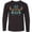 AB-Black, variant on Life Is Better At The Cabin, Deer Antlers, Camping Long Sleeve Youth T-Shirt