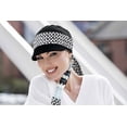 thumbnail image 2 of Masumi Katia Plus Sombrero de Verano para Mujer Sombrero para el Sol Protección UV para Mujer (Perla Medianoche Negra), 2 of 8