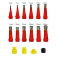 thumbnail image 2 of 18 Piece Stainless Steel Silicone Caulking Nozzle Applicator Finishing Tip Tool With Accessory, 2 of 5