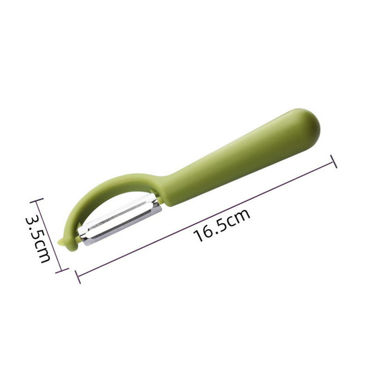 Comfy Grip White Stainless Steel Vegetable Peeler - 7 1/2 - 1
