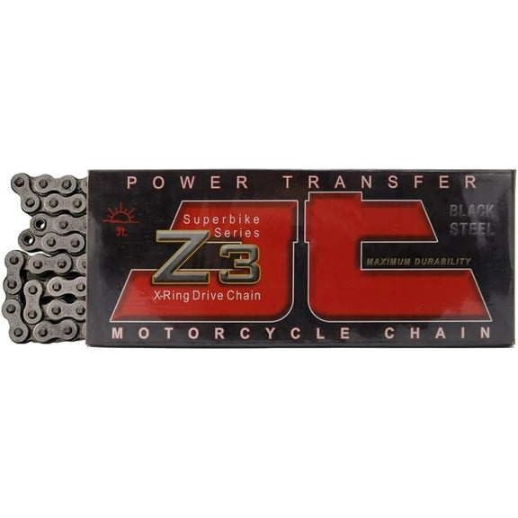 Jt Chains JTC525Z3-122RL 525 Z3 Heavy Duty Expert Series X-Ring Sealed Drive Chain - 122 Links - Steel
