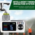 thumbnail image 2 of Solar-Powered Automatic Irrigation Timer with LED Display - Single Outlet Smart Watering Controller for Home Garden, Lawn & Farmland - ABS Material, Waterproof Design, Includes Battery, Filter Screen, 2 of 7