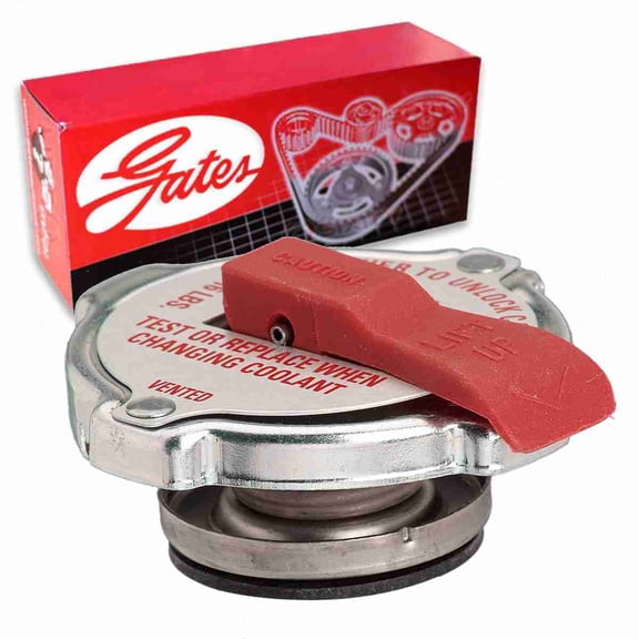 Gates Radiator Cap compatible with Dodge Ramcharger 3.7L 5.2L 5.9L 6.6L 7.2L L6 V8 1974-1993