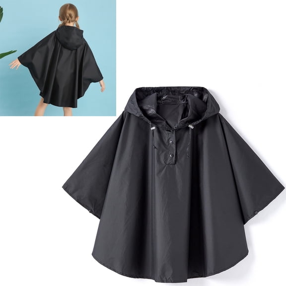 Rain Coats for Kids Boy Waterproof Boys Rain Jacket Reusable Kids Ponchos with Hood Girls Rain Jacket Size 3-5 Years