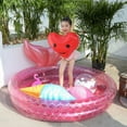 thumbnail image 1 of IMENGL Inflatable Backyard Kiddie Pools Garden Round Swimming Pool For Kids Kiddie Paddling Pool Indoor&Outdoor Baby Ball Pool Pool Slide,Kid Pool,Pool Slides,Kids Pool Float,Kiddie Pool with Slide,, 1 of 6