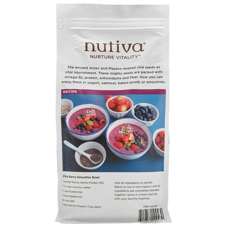 Nutiva Organic Black Chia Seed, 48 oz