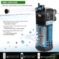thumbnail image 2 of Filtro interno para acuario AQQA, sumergible, potencia 120 GPH, 5,5 W, 2 of 7
