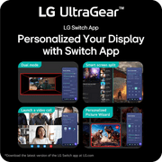 LG UltraGear 27 Dual Mode Gaming Monitor | 4K UHD 180Hz or FHD 360Hz, 1ms | 95% DCI-P3, HDR400, IPS | NVIDIA G-SYNC Compatible, AMD FreeSync Premium | Adjustable Stand