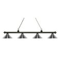 thumbnail image 3 of 4 Light Island/Billiard Light Matte Black & Brushed Nickel, 3 of 7