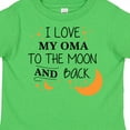 thumbnail image 4 of Inktastic I Love My Oma to the Moon and Back Boys or Girls Toddler T-Shirt, 4 of 5