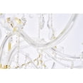 thumbnail image 6 of Elegant Lighting Verona 43" 25 Light Royal Crystal Chandelier in Gold, 6 of 6
