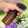 thumbnail image 5 of Home Decor 2 Pack Amber Spray Bottle 300Ml Water Spray Bottle Fully Transparent Trigger Water Atomizer For Flowers And Garden Spray Bottles, 5 of 7