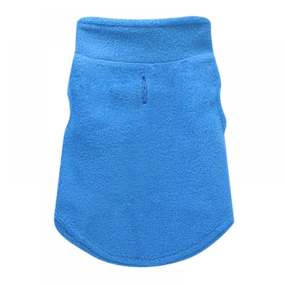 Stretch Pullover Fleece Dog Sweater Warm Dog Jacket Winter Clothes for