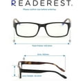 thumbnail image 6 of Readerest Blue Light Blocking Reading Glasses (Camo, 2.00 Magnification), 6 of 7