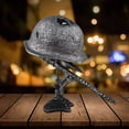 thumbnail image 6 of JilgTeok Helmet Table Lamp Statue Made From Wwii Soldier Helmet and Bayonet for Military Enthusiasts, 6 of 8