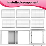 6 - Tier Kitchen Pull - Out Drawer Rack, 10cm/3.9in Shelf Height ...