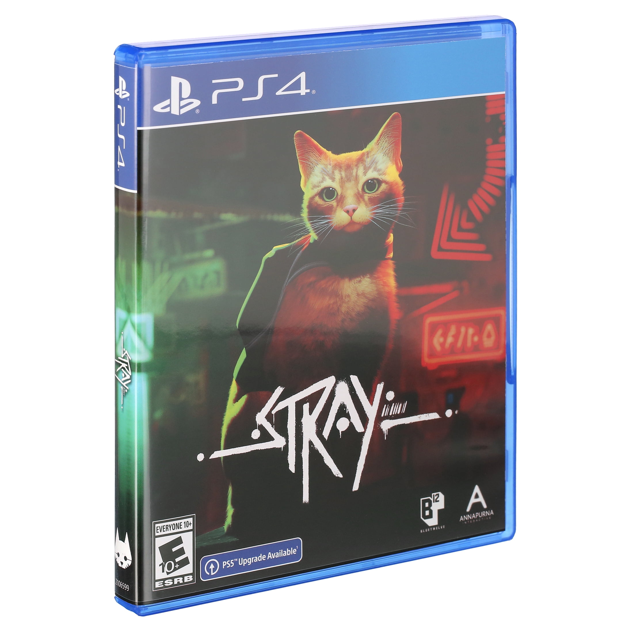 Stray PS4 with PS5 Upgrade Brand New Sealed with 6 Art Cards Fast Ship w  Trackin 811949035585