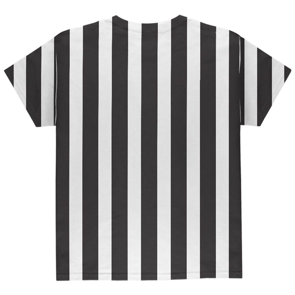 Halloween Referee Costume All Over Youth T Shirt Multi YLG