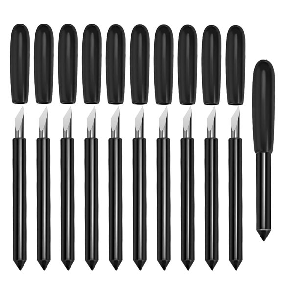 AUNKZL 10 piezas de cuchillas de corte profundo para máquinas Explore y Maker