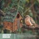 thumbnail image 5 of Billuyoard Animal lugar de descanso nido colgante resina parque jardín cerca vice porche Patio hogar fotografía decoración jaula regalos Decoración Billuyoard HA063679-00B, 5 of 6