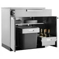 thumbnail image 4 of NewAge Products Outdoor Kitchen 4 Piece Cabinet Set in Stainless Steel with Countertops, 4 of 6