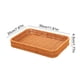 thumbnail image 3 of CaiYueKe Plastic Woven Storage Basket Tray for Kitchen Fruit Vegetables Snacks Candy Bread Organization Multi Functional Home Decor Imitation Vines Rattan Style, 3 of 7