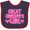 Navy and Red, variant on Inktastic Great Grandpa's Girl Granddaughter Gift Girls Baby Bib