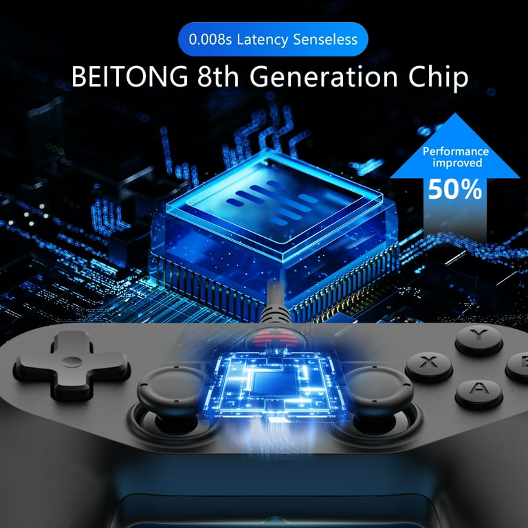 BEITONGBEITONG BAT2 Wired Game Controller PC Gamepad for Windows