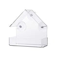 thumbnail image 2 of Creatine Clear Window Bird Feeder With Strong Suction Cups For Close Up Bird Watching Outdoor Garden Yard Easy To Fill And Clean, 2 of 5